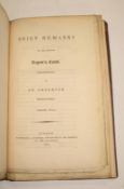 [LONDON] WHITE (J.) Some Account of Proposed Improvements of the Western Part of London..., 8vo, 4