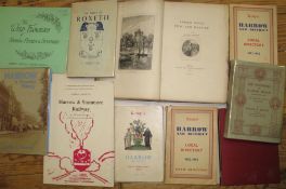 HARROW & environs, small q. of books (Q).[Provenance; the Library of Arthur W.J.G. Ord-Hume, lots
