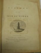 [ISLE of WIGHT] WORSLEY (R.) History of the Isle of Wight, 4to, large folding map, 32 plates (of