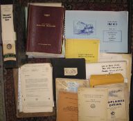 [AVIATION] q. of plans, technical manuals, etc., for various aircraft & engines, incl. the Dart