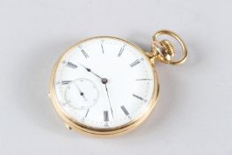 AN 18CT GOLD PATEK PHILIPPE POCKET WATCH POCKET WATCH.