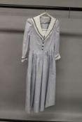 CATHERINE WALKER, FOR THE CHELSEA DESIGN CO., A PINAFORE STYLE DRESS, size large.