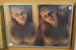 Hans Feurer, 'Sisters', photographic print of Kim and Eva Nielsen.