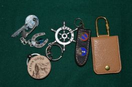 Key rings.