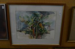 James Winterbottom, Bouquet, watercolour, signed.