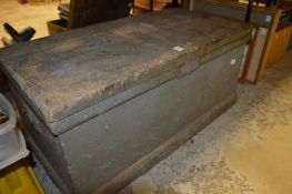 An old carpenters chest and contents.