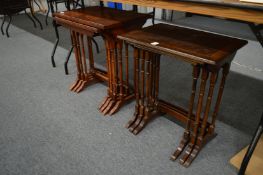 Two nests of tables.