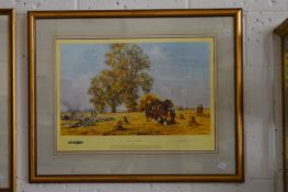 David Shepherd, three large signed colour prints.