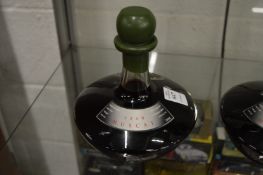 A bottle of Pepper Tree Wines muscat, 2000.