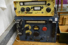 Two radio receivers.