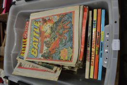 Quantity of Battle Action Force comics and annuals.