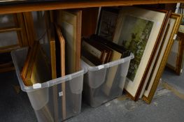 A large quantity of decorative paintings and prints.