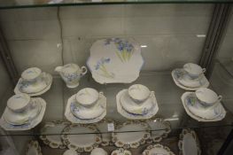 A Shelley tea service.
