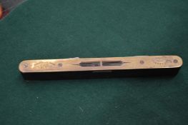 An old carpenters level.