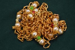 A decorative necklace.