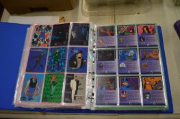 Folder of collectors cards.
