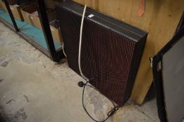 An LED illuminated sign system.