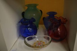 Decorative glassware.