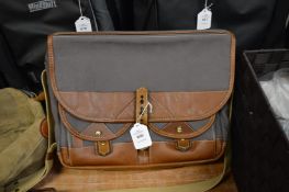 A good leather and canvas camera bag.