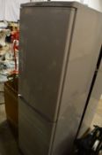 A Hotpoint upright fridge/freezer.