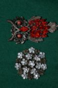 Two vintage brooches.