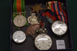 Pocket watches, medals etc.