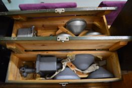 Two MK2 cup counter anemometers with original boxes.