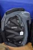 A Mindshift camera backpack.