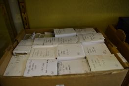 A box of collectors cards.