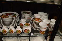 A quantity of Noritake Younger Image Culebra dinnerware.