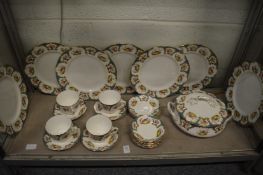 A quantity of Crown Staffordshire Denbigh dinnerware etc.