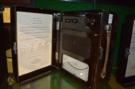 A Sangamo Weston Ltd Bakelite cased vault meter.