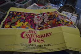 A collection of posters in include Dune, Supergirl, Clash of the Titans.