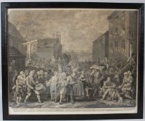 AFTER WILLIAM HOGARTH (1697-1764) 'A Representation of The March of the Guards towards