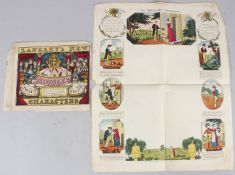LANGLEY & BELCH (PRINTERS) 'The Beggar's Petition' series of early 19th century hand coloured
