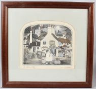 GRAHAM CLARKE (b.1941) 'Alfred King' etching 375/400 signed in pencil 22.5 x 27cm