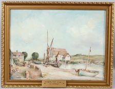 DOROTHY LIGHTFOOT (1909-2002) 'St Osyth The Tide Mill' oil on board signed 29.5 x 40cm