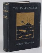 NORMAN WILKINSON Book, first edition 'The Dardanelles colour Sketches from Gallipoli' printed by