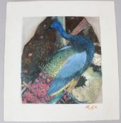 AFTER BENOZZO GOZZOLI 'Viaggio dei Magi' mixed media on card produced by Artimon studio unframed