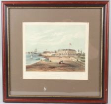 EARLY 19TH CENTURY SCHOOL 'Southsea from the Assembly Rooms' lithograph published by C Graf,