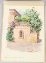 AUGUSTE FRANCOIS LABY (1794-1860) 'Freetown Sierra Leone' two lithographs unframed 27 x 64cm (2)