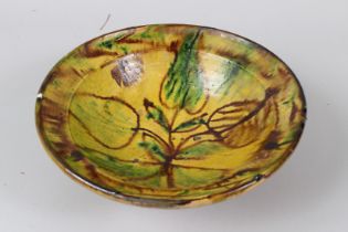 A 19TH CENTURY SWAT VALLEY POTTERY BOWL,