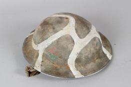 A MALTESE AIR DEFENCE HELMET, WORLD WAR II.