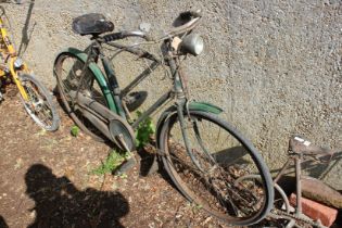 An old bicycle.