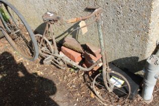 A small early bike.