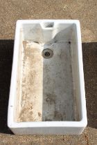 A butler's sink.