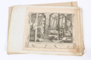 AFTER WILLIAM HOGARTH (1697-1764) 'Industry and Idleness' set of engravings, plates 1-12 published