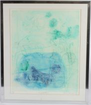 SHOICHI HASEGAWA (1929-2023) 'Le Petit Train' etching 27/110 signed and inscribed in pencil 62 x