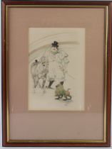 AFTER HENRI DE TOULOUSE-LAUTREC 'At the Circus, Performing Horse and Monkey' lithograph with