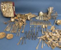Collection of cutlery, mostly Mappin & Webb but some Elkington plate, most pieces marked College